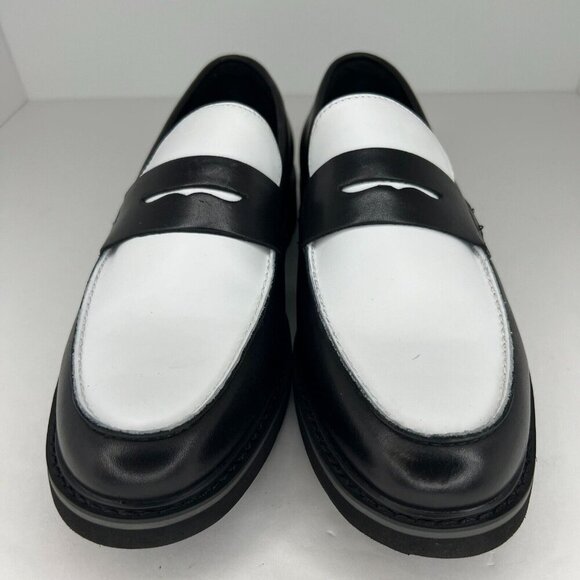 INC Mens Black 168756MN Vance Leather Penny Casual Slip-On Size 10M Loafer - Picture 3 of 10